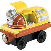 Wooden Railway Action Chugger Mobile Command Car w/ Lights & Sounds - 