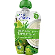 Green Bean, Pear & Greek Yogurt Organic Second Blends Greek Yogurt - 