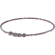 Titanium Necklace Star Red-Gray 18inch - 