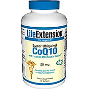 Super Ubiquinol CoQ10 with Enhanced Mitochondrial Support 50mg - 