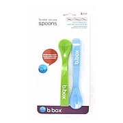 baby spoon twin pack - blue/green - 