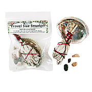 Travel Size Smudger with Burden Stones - 
