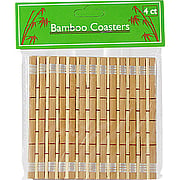 Bamboo Coasters - 