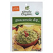 Simply Organic Guacamole Dip - 
