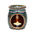 Teal Blue Rust Candle Lamp - 