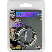 SI Anodized Aluminum Ring Platinum 1.5in - 