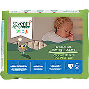 Baby Diapers Chlorine Free Overnight Stage 6 35+ lbs - 