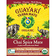 100% Organic Chai Spice Mate Tea Bags - 