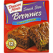 Snack Size Chew Fudge Brownies - 