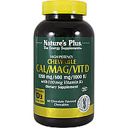 Cal/Mag/Vit D3 with Vitamin K2 Chewables Chocolate - 