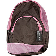 Brown & Pink Backpack - 