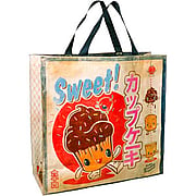 Shoppers Sweet Cupcake Reusable Tote Bags 16'' x 15'' - 