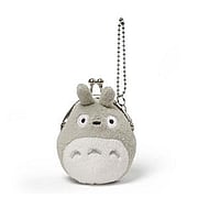 Totoro Mini Coin Purse Grey 3"" - 
