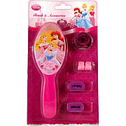 Disney Princess Glimmer and Glow Brush & Accessories - 