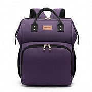 DEBUG Diaper Bag Changing Station DBDark Purple-10302