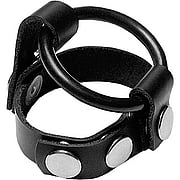 Versatile Cock Ring Harness Leather - 