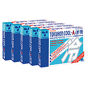 5 Pack of Tokuhon Cool A Analgesic Poultice - 