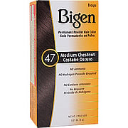Bigen Permanent Powder Hair Color, #47 Medium Chesnut - 