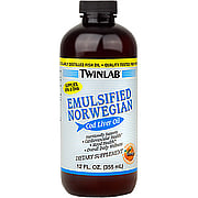 Emulsified Norwegian Cod Liver Oil Orange Flavor - 