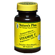 Vitamin C 1000 mg Sustained Release Rose Hips - 