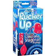 Pucker Up Vibe/Clit/Vag Pump MS Red - 