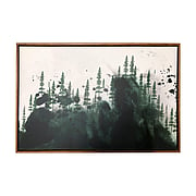 Ink painting deep in the forest-decorative painting