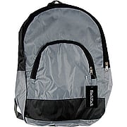 Gray & Black Backpack - 
