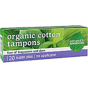 Chlorine Free Organic Cotton Tampons - 