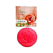 Pink Rose Round Boxed Soap - 