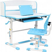 USELUCK Kids Desk Chair Set, Height Adjustable Ergonomic Children Study Table -