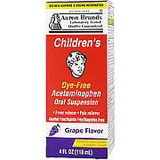 Children's Dye Free Oral Suspension Grape - 