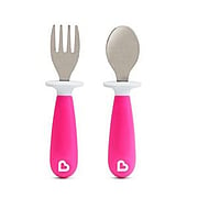 Raise Toddler Fork & Spoon Set Pink - 