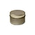 Round Metal Tin with Silver Finish -