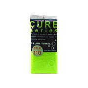 Cure Series Nylon Body Towel Firm Green - 