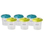 Clip Containers 7oz Peacock - 