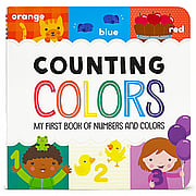 Square Board Books Counting Colors - 