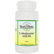 L-Methionine with B6 500 mg - 