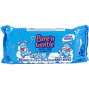 Pure'n Gentle Lightly Scented Baby Wipes Refill - 