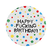 X-Rated Birthday 7-Inch Party Plates - 