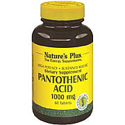 Pantothenic Acid 1000 mg Sustained Release - 