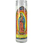 Virgin of Guadalupe Candle - 