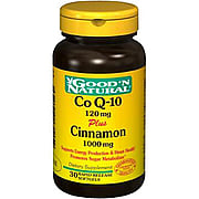 CoQ-10 120 mg plus Cinnamon 1000 mg - 