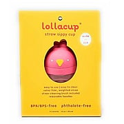 Lollacup Straw Sippy Cup 10 oz Posh Pink - 