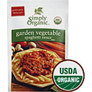 Garden Vegetable Spaghetti Sauce Certified Organic - 