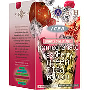 Powdered Green Iced Tea Pomegranate Raspberry C Contains Caffeine - 