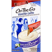 On The Go Vanilla Latte w/ Calcium & Coffee Antioxidants - 