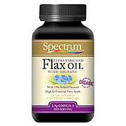 Organic Flax Oil Ult Enr with Lig - 
