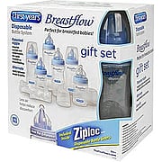 Ziploc Disposable Breastflow Bottle Starter Set - 