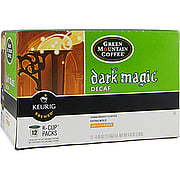 Gourmet Single Cup Coffee Dark Magic Decaf Green Mountain Coffee - 