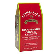 Organic Green Tea Decaf Natural Water Process - 